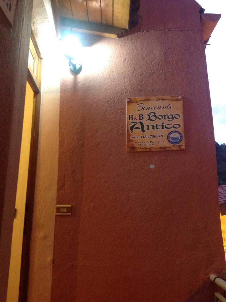 B&B Borgo Antico Papasidero Exterior foto